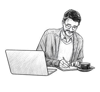 person-man-writing-laptop-coffee-study2