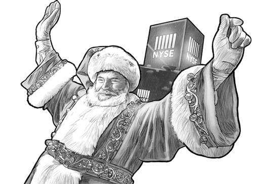 wall street's christmas folklore